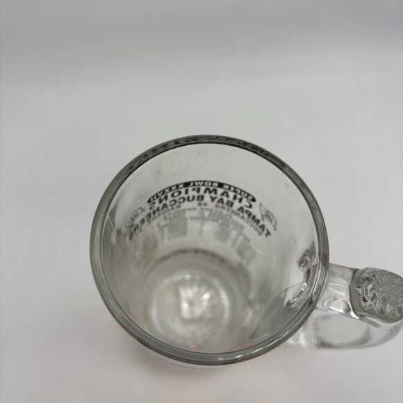 VTG NFL Tampa Bay Buccaneers Super Bowl XXXVII Champions Collectible Glass Mug - Picture 12 of 13